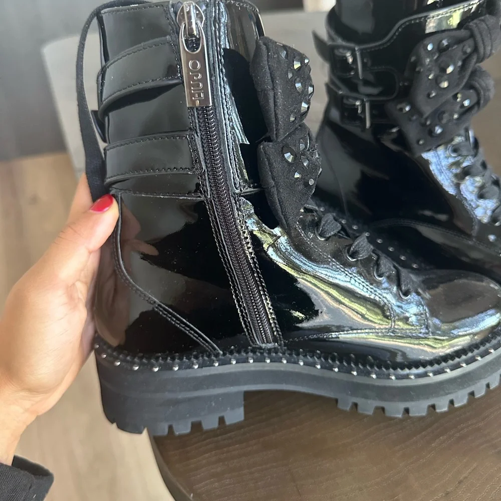 LIU JO BLACK BOOTS EXCELLENT CONDITION - Picture 5 of 6